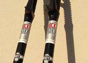 Amortyzator rock shox indy s po serwisie 26 pivoty retro MTB 1,1/8 rura 185