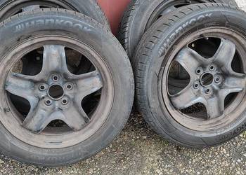 5x105 16 z czujnikami, 205 55 16 opony letnie, koła 4sztuki