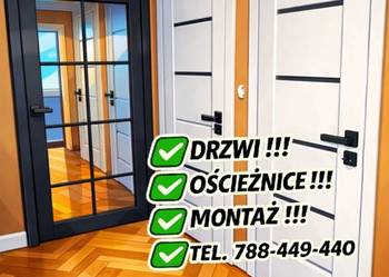 DRZWI z OŚCIEŻNICĄ REG. MONTAŻ / TRANSPORT