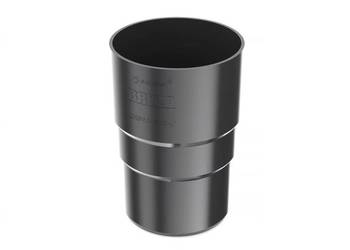 Bryza PVC Złączka rury spustowej 90 mm czarny