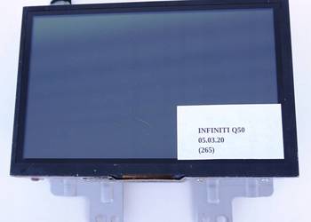PANEL EKRAN MONITOR LCD INFINITI Q50