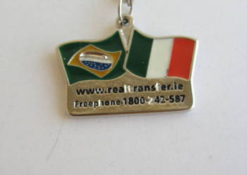 Breloczek firmowy do kluczy z Irlandii