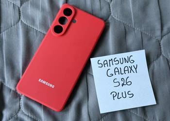 Etui Case Plecki do Samsung Galaxy S26 Plus – Czerwone Silikonowe