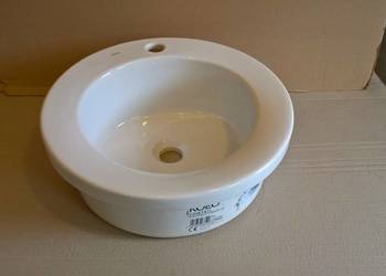 NOWA okrągła umywalka blatowa KOŁO Coctail 45 cm bez przelew