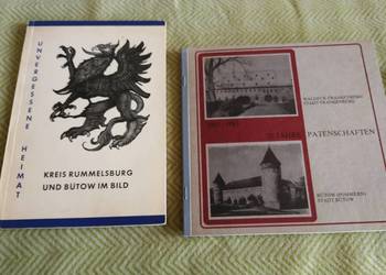 Bytów / Miastko Bütow Rummelsburg | Zestaw 2 rzadkich książek PRL / Niemcy