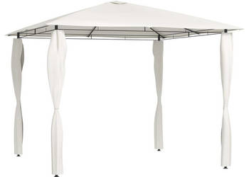 Altana z pokryciem słupków 3x3x26 m kremowa 160 g/m² WM-313605