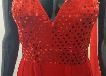 Sukienka czerwona m/l