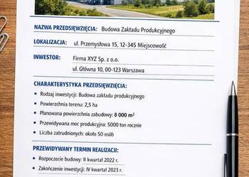 Karta informacyjna przedsięwzięcia, termomodernizacja, cennik, KIP