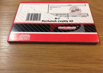 Druczki R-7 Rachunek Zwykły A6