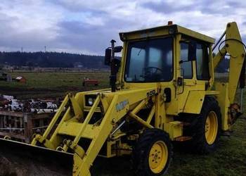 MF 50 D koparko ładowarka napęd na 4 koła