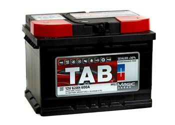 Akumulator TAB MAGIC 62Ah 600A niski