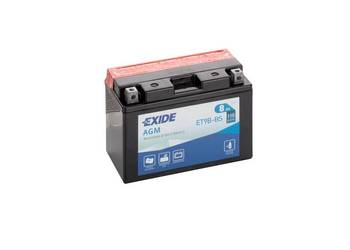 Akumulator motocyklowy 8Ah 110A EXIDE ET9B-BS 12V L+