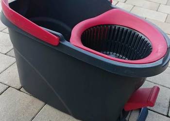 Wiadro wiaderko Vileda obrotowe EASY WRING CLEAN uszkodzone