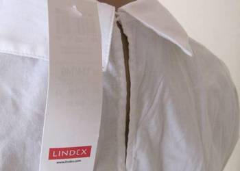 koszula nocna  lindex 134/140 biała