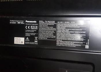 Panasonic TX-P42 X 20E  uszkodzony