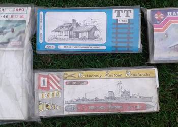 modele plastik,katon,dom 1rodzinny,ORP Grom,Hwrrier,PZL-46