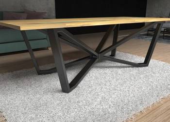 Nogi podstawa LOFT na wymiar stal mal. PROSZKOWO