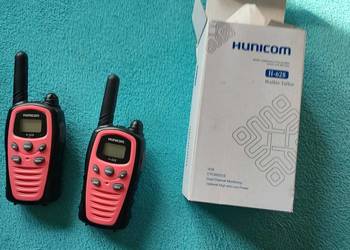 krótkofalówki marki Hunicom, model H-628, zaprojektowane z myślą o dzieciac