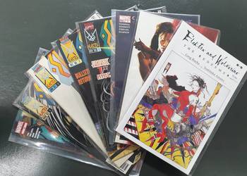 Elektra - zestaw 8 oryginalnych komiksów Marvel USA