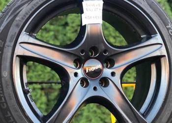 4 x Alu Felgi Ronal 5 x 108 x18 8.5 J ET41 KBA48933 Czarna Opona alusy