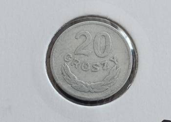 20 Groszy 1963 r. PRL -nr. 2- rzadkość - bardzo ładne