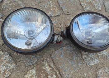 Przednie lampy Ursus C-330 metalowe komplet