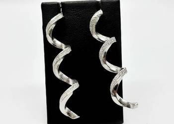 Srebrne kolczyki pr 925 6,06g Sztyft