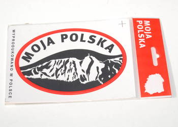 Naklejka na samochód Moja Polska Giewont PL Małopolska