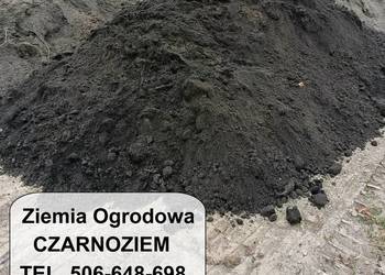 Czarna ziemia z domieszką torfu, czarnoziem, ziemia ogrodowa, humus