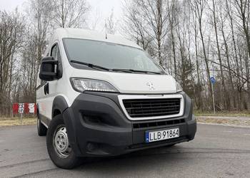 Peugeot Boxer Brygadówka 6os 2021r 2.2 165KM Bogata Wersja Salon PL ASO