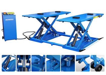 Podnośnik Nożycowy Samochodowy Mobilny Euro Trade TDY-3010 3000KG