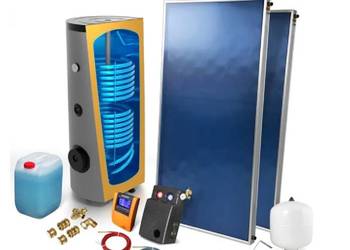 Zestaw solarny 2 X WEBER FX-PX 2.0 zasobnik 200 l.