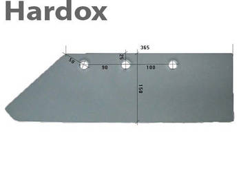 Lemiesz 16 cali HARDOX 172613/L do pługa GREGOIRE BESSON