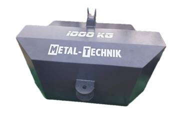 Balast/obciążnik mocowanie TUZ kat 2 lub 3 przód/tył Metal Technic.