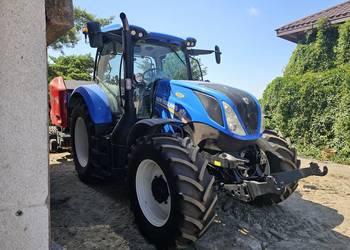 New Holland T6.175 ,Salon PL,  amortyzowana oś i kabina, stan bardzo dobry