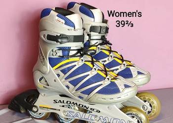 Prawie nowe Rolki Salomon Motion 7 - dla kobiet - rozmiar 39⅔ Women's [R46]