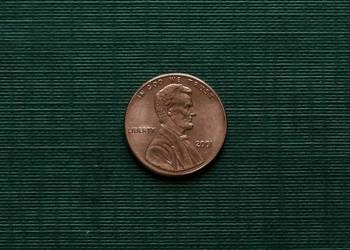 USA - 1 cent (2001r) Cent Lincolna