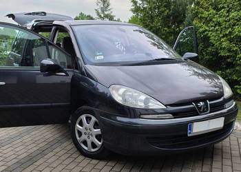 Peugeot 807 Zarejestrowany na 8 osób! klimatronik, hak wbity w dowód!