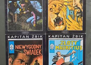 Kapitan Żbik - 4 komiksy - wydawnictwo Muza $$$