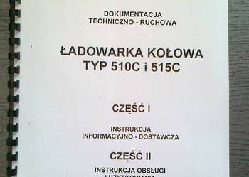 Instrukcja obsługi DTR ładowarka Stalowa Wola 510C 515C