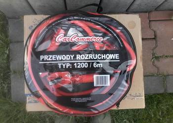 Solidne kable rozruchowe 1200 A, 6 m długości, sprzedam