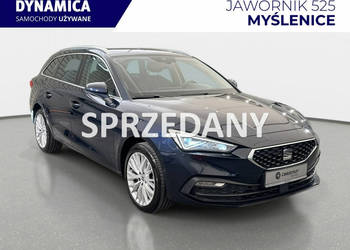 Seat Leon Sportstourer Xcellence 1.5TSI 150KM M6 2021 r., salon PL, przebi…