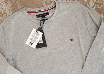 Longsleeve Tommy Hilfiger - najwyższa jakość, szary rozmiar XL