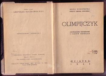 (8168) OLIMPIJCZYK (OPOWIADANIE HISTORYCZNE Z CZASÓW PERYKLE