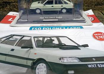 POLONEZ CARO Legendy FSO model 1/43 Kultowe auta PRL Deagostini NOWY sedan