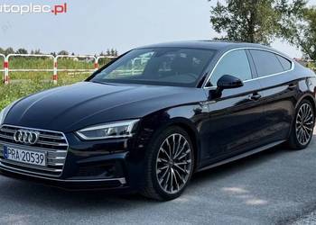 Audi A5 Sportback Raty 3. 0 TDI 116tys km Auto objete roczna Gwarancja