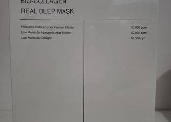 Maski w płachcie kolagenowe