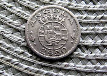 Angola Portugalska 2.5 Escudo 1953r