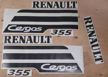 Naklejki na traktor Renault Cergos 355 340 350
