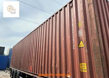 Kontener morski magazynowy budowlany 40 HC używany – TS-CONT